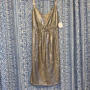 Hot & Delicious | Dresses | Hot Delicious Gold Sequin Dress | Poshmark